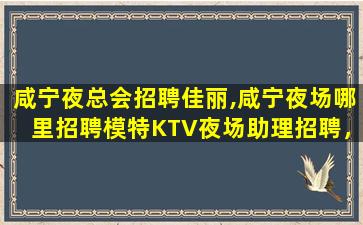 榆林夜总会招聘